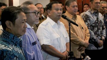 Foto: Prabowo Umumkan Gibran Jadi Cawapres