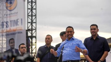 Foto: Safari Politik Perdana Anies Baswedan di Medan