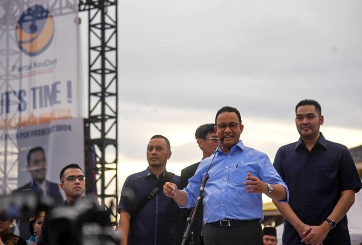 Foto: Safari Politik Perdana Anies Baswedan di Medan