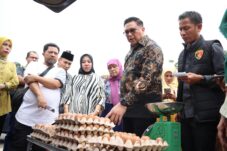 Satgas Saber Pangan Sidak Pasar Cekkeng, Harga Bahan Pokok Relatif Stabil
