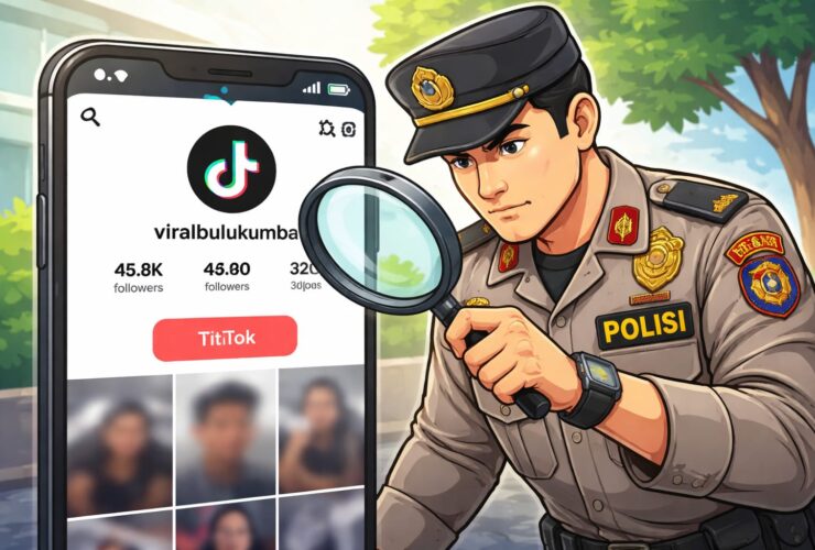 Akun TikTok “Viral Bulukumba” Diburu, Polisi Libatkan Tim Siber Polda Sulsel
